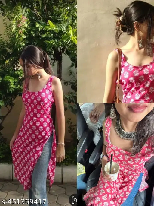 PinkBooti Straight Kurti