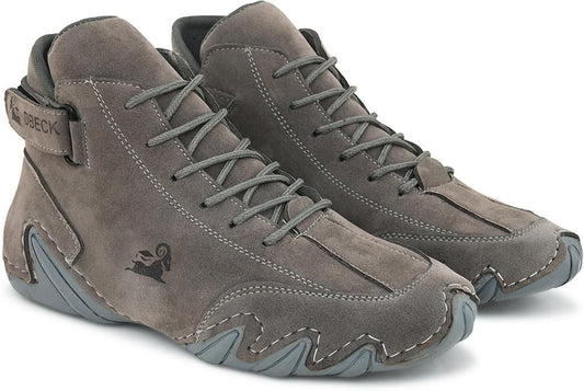 BOLLERO Men's Grey Casual Sneakers