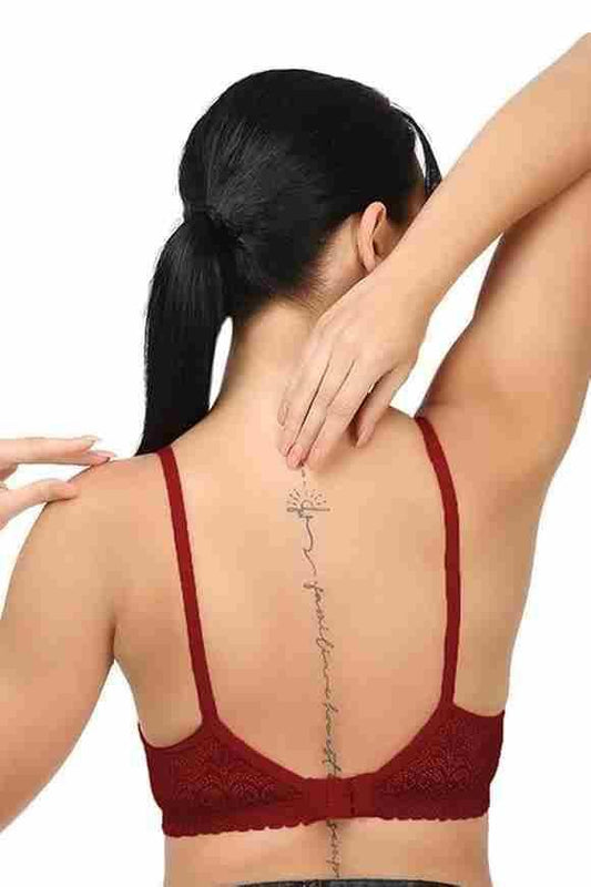 Full Coverage Net Bra – Pack of 2