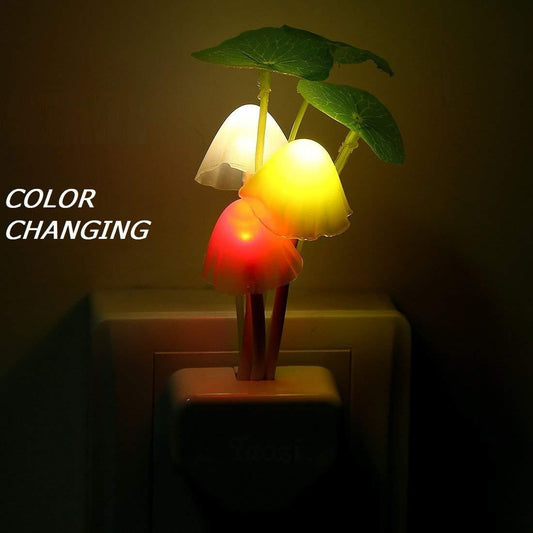 Mushroom Sensor Night Lamp (Multi-Color LED)