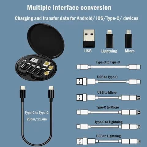 TurboCharge™ Travel Cable Kit