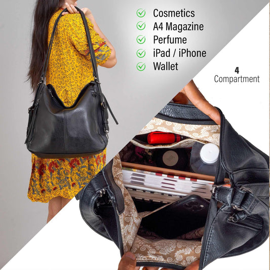 LuxeTote 3-in-1 Handbag Set