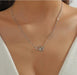 HeartLink Silver Pendant