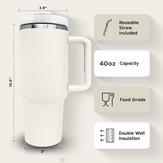 HydraPro™ 1200ML Stainless Steel Tumbler