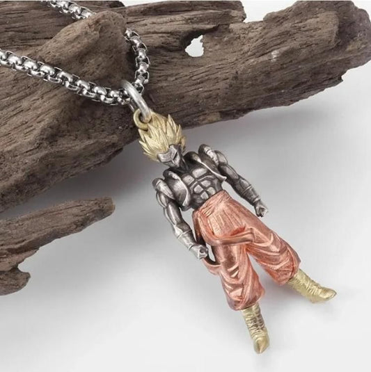 Goku-Inspired Pendant Chain