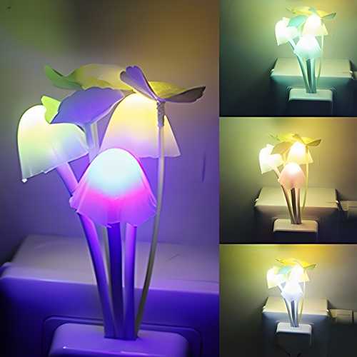 Mushroom Sensor Night Lamp (Multi-Color LED)