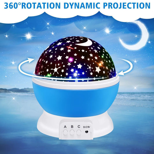 StarMaster 360° Night Light Projector