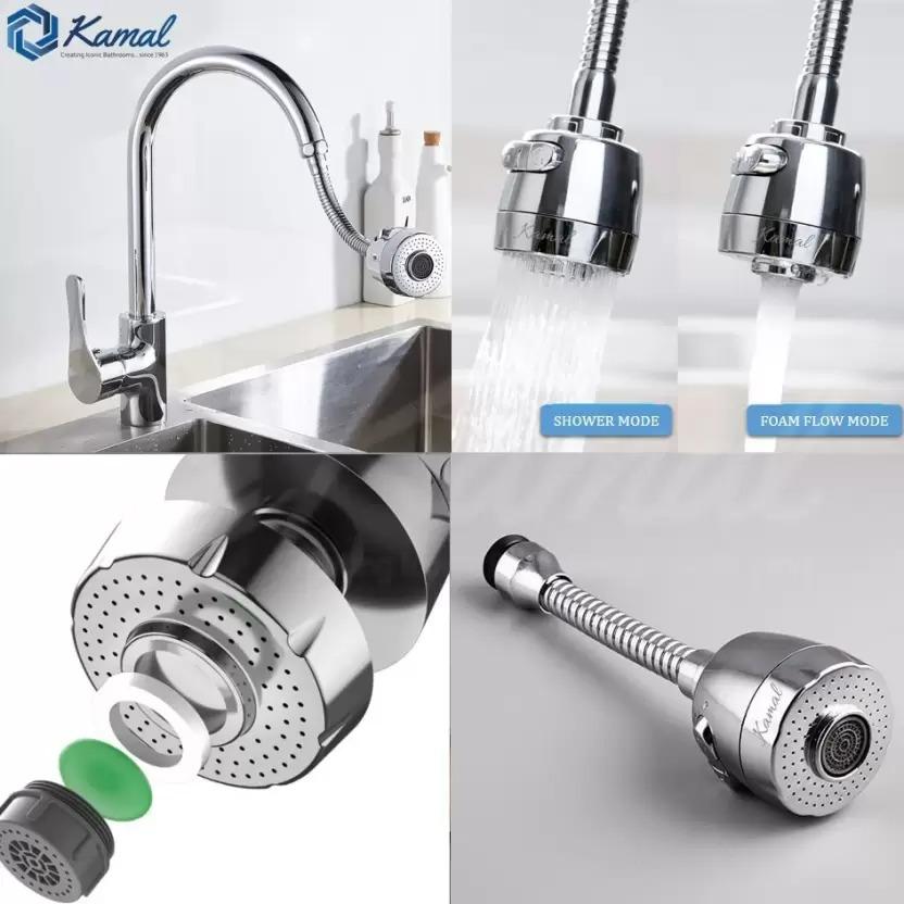360° Dual-Flow Faucet Extension (Pack of 2)