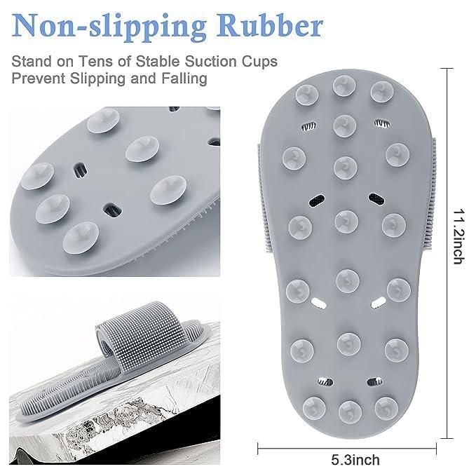 Shower Foot Scrubber Slipper