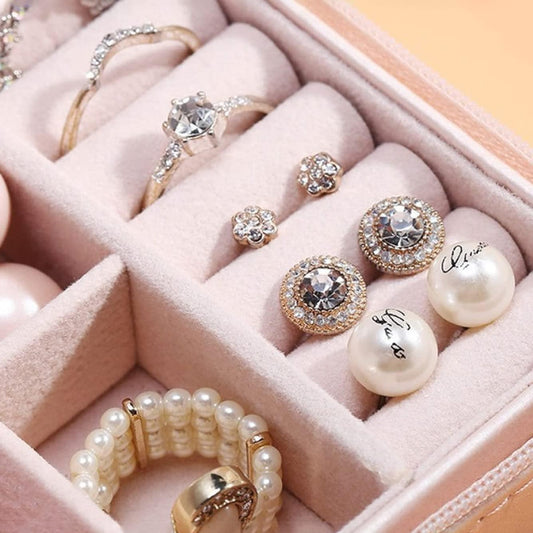GlamZip Mini Jewelry Case