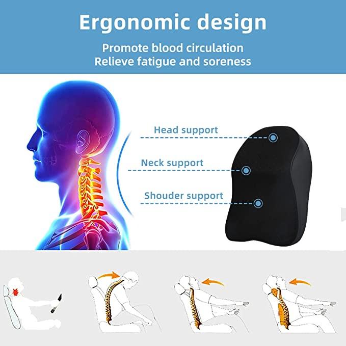 Memory Foam Car Neck Rest Pillow