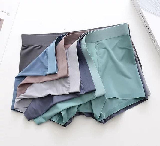 Men's Ice Silk Boxers (Pack of 3)