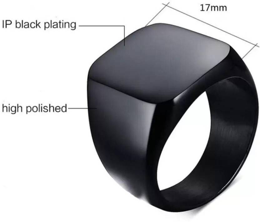 Saizen BlackEdge Vintage Ring