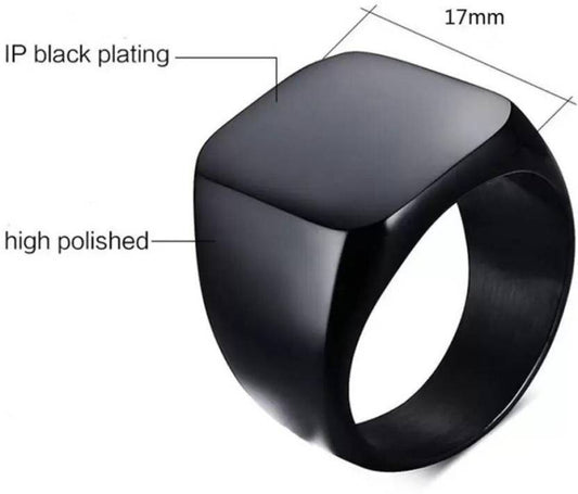 Saizen BlackEdge Vintage Ring