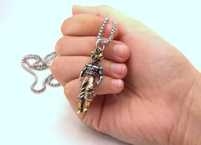 Goku-Inspired Pendant Chain