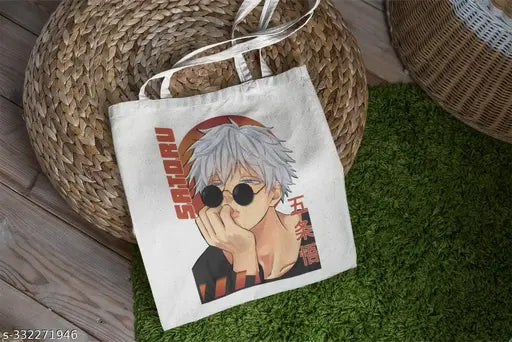 Gojo Satoru Anime Tote Bag