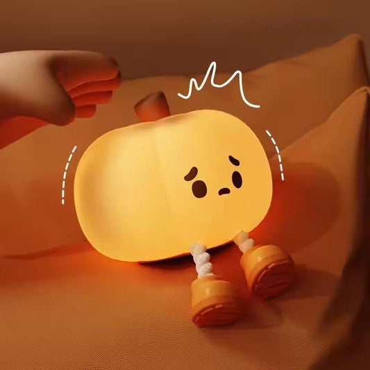 MoodGlow™ Sad Pumpkin Lamp