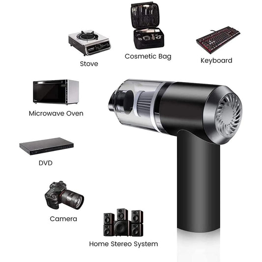 Mini Wireless Air Duster Vacuum