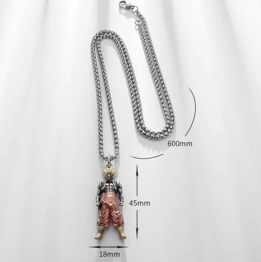 Goku-Inspired Pendant Chain