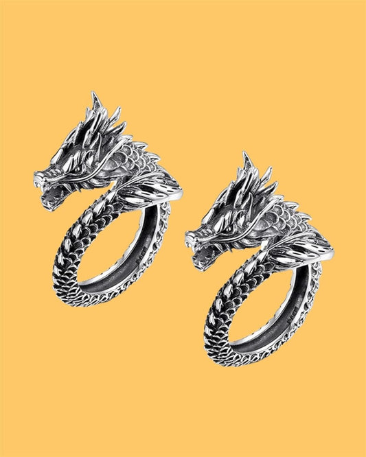 Adjustable Dragon Rings (Set of 2)