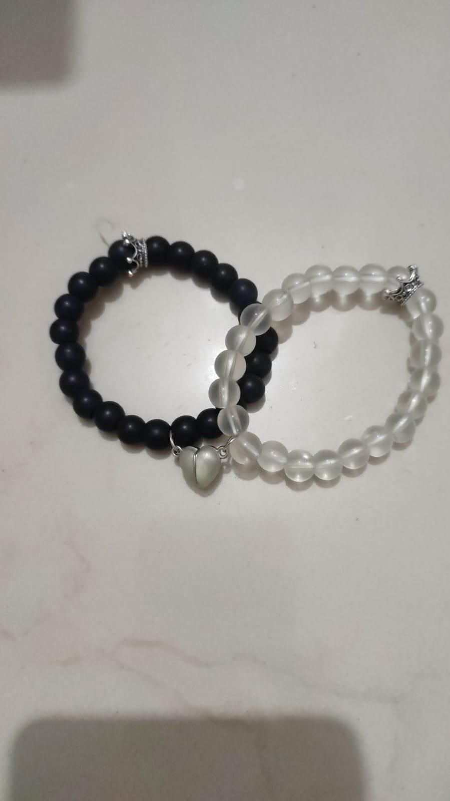 Glow-in-the-Dark BFF Bracelets (Set of 2)
