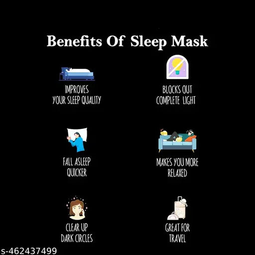 Itachi Printed Sleep Eye Mask