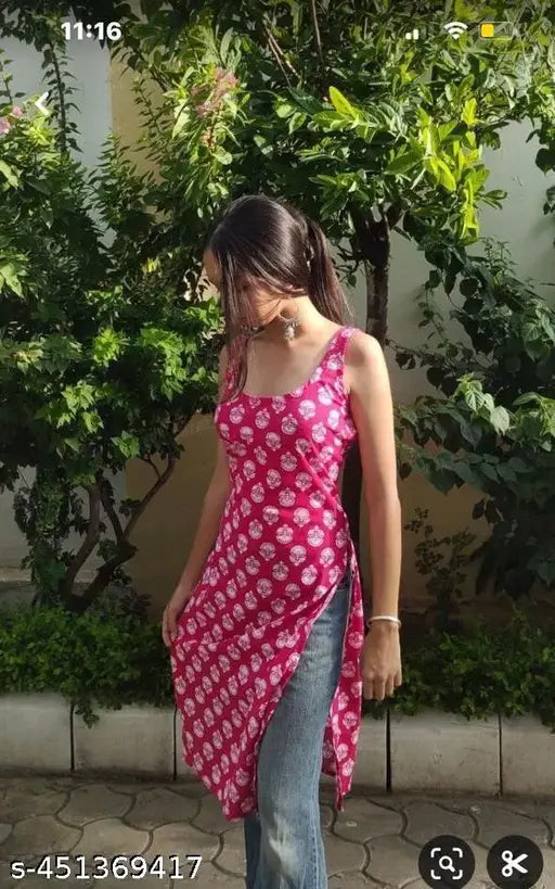PinkBooti Straight Kurti